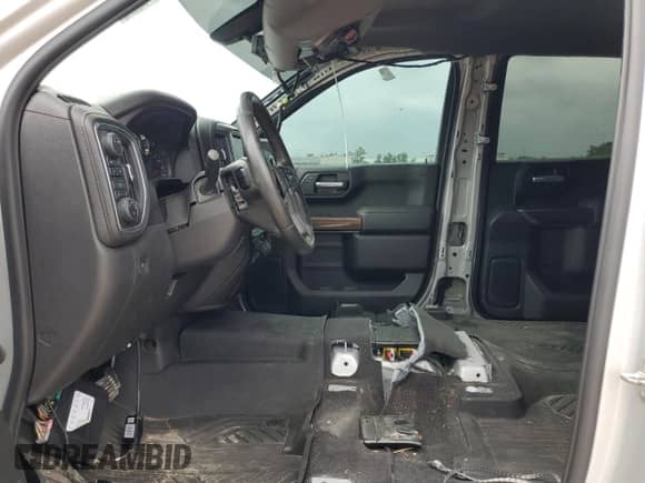 2020 Chevrolet Silverado 1500 LT with VIN 3GCUYDET2LG392807, listed as a Copart auction lot 56096065 with 75,080 mi miles and Salvage title. Bid and sale history available at DreamBid. Image 7.