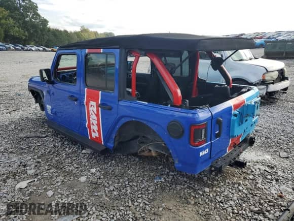 2021 Jeep Wrangler Unlimited Willys с VIN 1C4HJXDGXMW772816, выставлен на аукционе Copart как лот 83786785 с пробегом Не указан миль и Чистый • Clean title. История ставок и продаж доступна на DreamBid. Изображение 2.