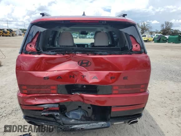 2024 Hyundai Santa Fe Calligraphy с VIN 5NMP54GL5RH030910, выставлен на аукционе Copart как лот 61055274 с пробегом 1 098 миль миль и Списание • Salvage title. История ставок и продаж доступна на DreamBid. Изображение 6.