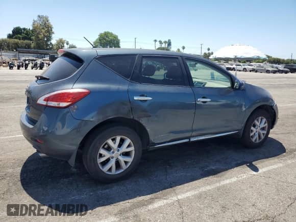 2011 Nissan Murano S с VIN JN8AZ1MU6BW063895, выставлен на аукционе Copart как лот 69402265 с пробегом 96 494 миль миль и Списание • Salvage title. История ставок и продаж доступна на DreamBid. Изображение 3.