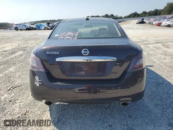 2014 Nissan Maxima SV with VIN 1N4AA5AP2EC496926, listed as a Copart auction lot 80021365 with 138,225 mi miles and Salvage title. Bid and sale history available at DreamBid. Image 6.
