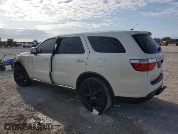 2011 Dodge Durango Express with VIN 1D4RD2GG6BC653351, listed as a Copart auction lot 59042975 with Not provided miles and Salvage title. Bid and sale history available at DreamBid. Image 2.