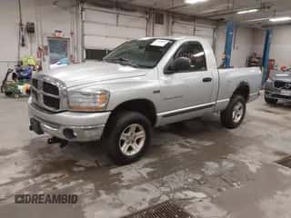 2006 Dodge 1500 SLT with VIN 1D7HU16236J166768, listed as a IAAI auction lot 43280487 with Not provided miles and . Bid and sale history available at DreamBid. Image 2.