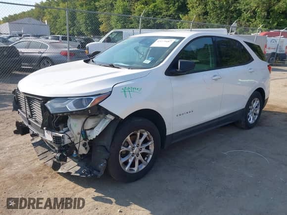 2018 Chevrolet Equinox LS с VIN 3GNAXHEV9JL127165, выставлен на аукционе IAAI как лот 43279487 с пробегом 136 416 миль миль и . История ставок и продаж доступна на DreamBid. Изображение 2.