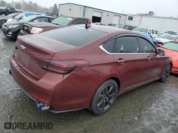 2015 Hyundai Genesis 3.8L с VIN KMHGN4JEXFU037765, выставлен на аукционе Copart как лот 39617454 с пробегом Не указан миль и . История ставок и продаж доступна на DreamBid. Изображение 3.