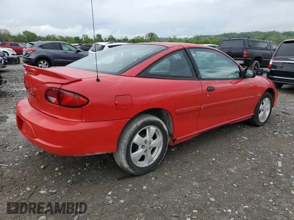 2001 Chevrolet Cavalier with VIN 1G1JF12T917103872, listed as a Copart auction lot 55041585 with 80,441 mi miles and Salvage title. Bid and sale history available at DreamBid. Image 3.