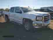 2017 GMC Sierra 1500 SLT with VIN 3GTU2NEC4HG155458, listed as a Copart auction lot 85938935 with 102,496 mi miles and Salvage title. Bid and sale history available at DreamBid. Image 4.