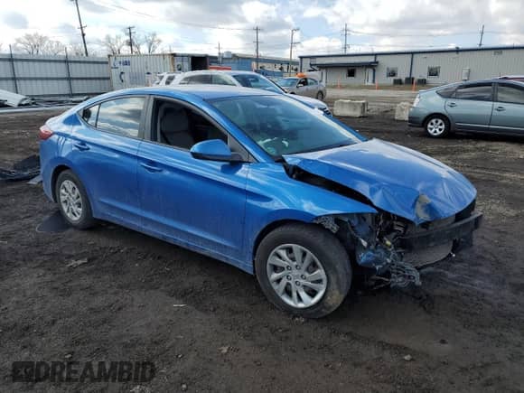 2018 Hyundai Elantra SE z VIN KMHD74LF0JU614458, wystawiony jako Copart lot #47118185 z przebiegiem 152 858 mil mil oraz Szkoda całkowita • Salvage title. Historia ofert i sprzedaży dostępna na DreamBid. Obrazek 4.