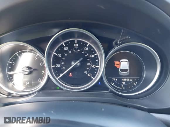 2023 Mazda CX-5 S Preferred z VIN JM3KFBCM3P0164913, wystawiony jako IAAI lot #43090454 z przebiegiem 48 866 mil mil oraz . Historia ofert i sprzedaży dostępna na DreamBid. Obrazek 7.