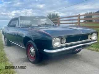 1967 Chevrolet Camaro с VIN 123377N167492, выставлен на аукционе Copart как лот 86521145 с пробегом 81 618 миль миль и Чистый • Clean title. История ставок и продаж доступна на DreamBid. Изображение 1.