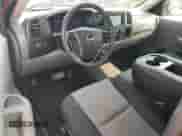 2007 GMC Sierra 1500 SLE1 with VIN 2GTEC19C271620380, listed as a Copart auction lot 60487735 with 209,391 mi miles and Salvage title. Bid and sale history available at DreamBid. Image 8.