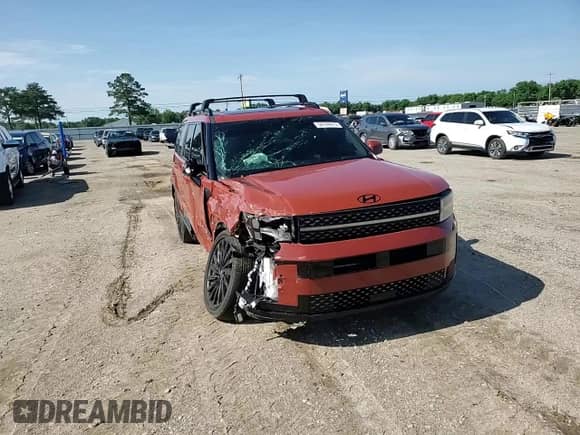 2025 Hyundai Santa Fe Calligraphy с VIN 5NMP54GL0SH113635, выставлен на аукционе Copart как лот 58744015 с пробегом 3 473 миль миль и На запчасти • Non repairable. История ставок и продаж доступна на DreamBid. Изображение 15.