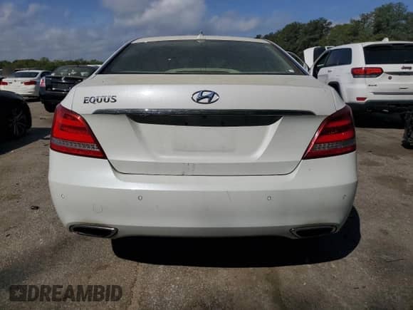 2014 Hyundai Equus Signature z VIN KMHGH4JH8EU079884, wystawiony jako Copart lot #51828925 z przebiegiem 77 951 mil mil oraz Szkoda całkowita • Salvage title. Historia ofert i sprzedaży dostępna na DreamBid. Obrazek 6.