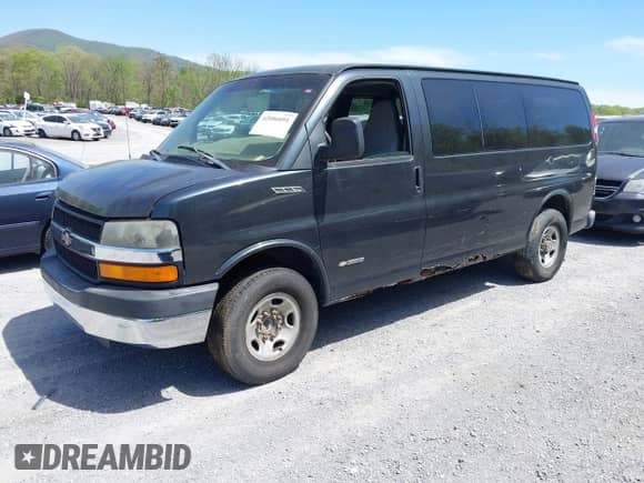 2003 Chevrolet Express Passenger с VIN 1GAHG35U631142890, выставлен на аукционе IAAI как лот 42086091 с пробегом 127 191 миль миль и . История ставок и продаж доступна на DreamBid. Изображение 2.