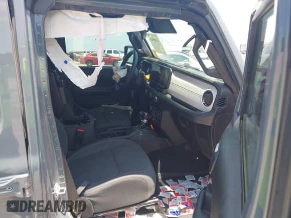 2024 Jeep Wrangler Willys with VIN 1C4PJXDG0RW238162, listed as a IAAI auction lot 42489426 with 24,404 mi miles and . Bid and sale history available at DreamBid. Image 5.