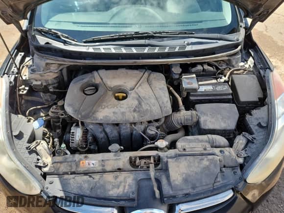 2013 Hyundai Elantra GLS z VIN 5NPDH4AE9DH322883, wystawiony jako Copart lot #80843275 z przebiegiem 79 792 mil mil oraz Czysty tytuł • Clean title. Historia ofert i sprzedaży dostępna na DreamBid. Obrazek 11.