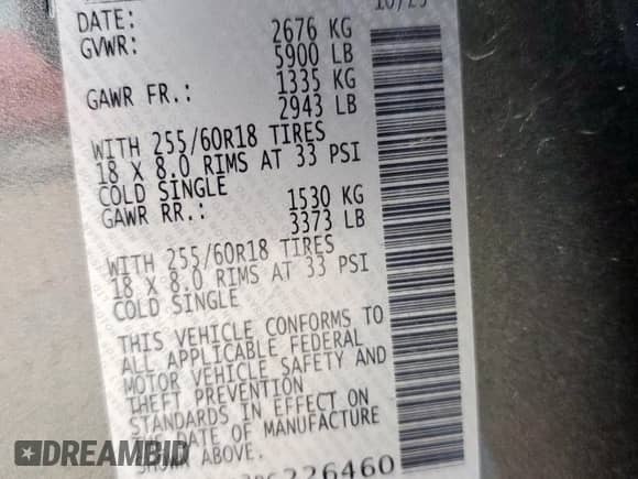 2024 Nissan Pathfinder SV with VIN 5N1DR3BA3RC226460, listed as a Copart auction lot 59094265 with 22,393 mi miles and Clean title. Bid and sale history available at DreamBid. Image 13.