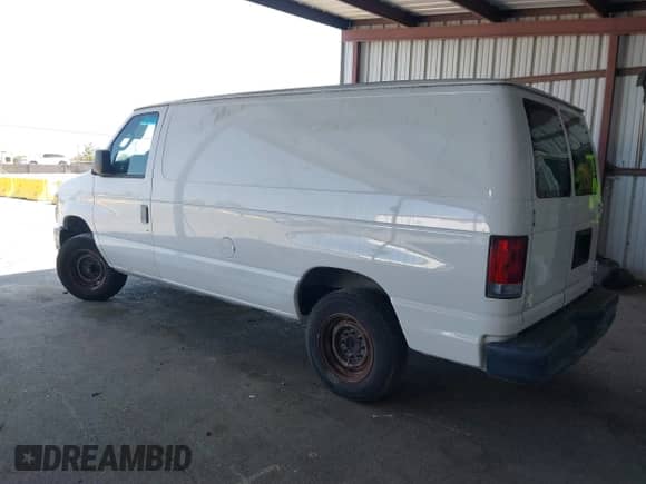 2010 Ford Econoline Cargo Commercial with VIN 1FTNE1EW0ADA96037, listed as a IAAI auction lot 42456306 with 155,805 mi miles and . Bid and sale history available at DreamBid. Image 3.