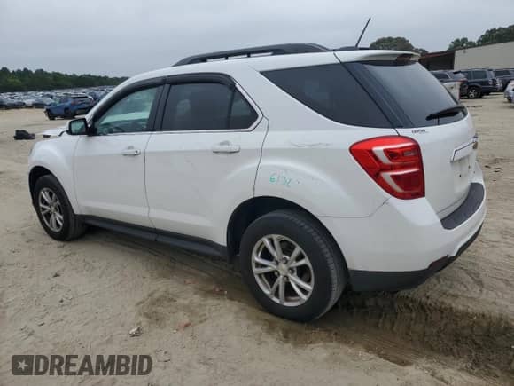 2016 Chevrolet Equinox LT with VIN 2GNALCEK3G1124535, listed as a Copart auction lot 61011825 with 136,337 mi miles and Salvage title. Bid and sale history available at DreamBid. Image 2.