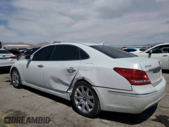 2011 Hyundai Equus Ultimate с VIN KMHGH4JF3BU042073, выставлен на аукционе Copart как лот 54450365 с пробегом 191 745 миль миль и Списание • Salvage title. История ставок и продаж доступна на DreamBid. Изображение 2.