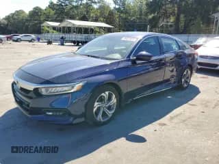 2020 Honda Accord EX-L with VIN 1HGCV1F56LA125382, listed as a Copart auction lot 84024815 with 69,038 mi miles and Salvage title. Bid and sale history available at DreamBid. Image 1.