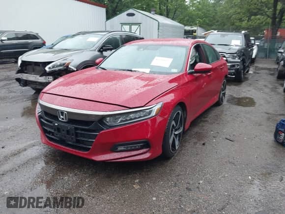 2018 Honda Accord Sport z VIN 1HGCV1F37JA114452, wystawiony jako IAAI lot #42286815 z przebiegiem 151 050 mil mil oraz . Historia ofert i sprzedaży dostępna na DreamBid. Obrazek 2.