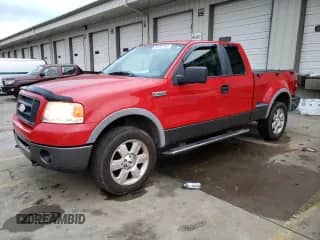 2007 Ford F-150 XLT with VIN 1FTPX04597KB11953, listed as a Copart auction lot 80461204 with 116,732 mi miles and Salvage title. Bid and sale history available at DreamBid. Image 1.
