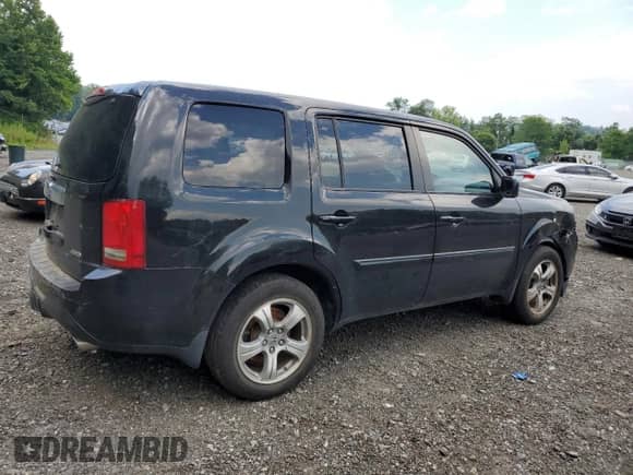 2014 Honda Pilot EX-L with VIN 5FNYF4H73EB004899, listed as a Copart auction lot 65755755 with 145,326 mi miles and Salvage title. Bid and sale history available at DreamBid. Image 3.