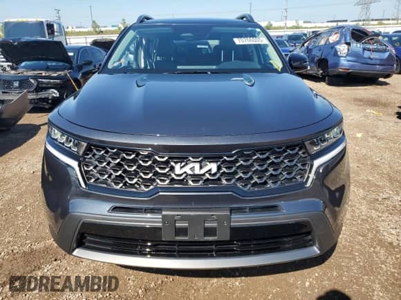 2023 Kia Sorento X-Line S with VIN 5XYRLDLC2PG236066, listed as a Copart auction lot 70766005 with 7,753 mi miles and Salvage title. Bid and sale history available at DreamBid. Image 5.