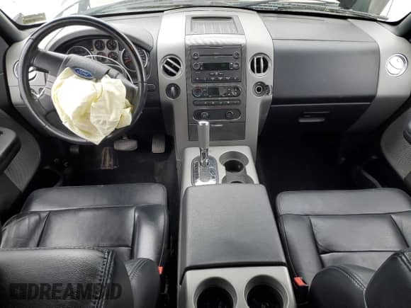 2007 Ford F-150 XLT with VIN 1FTPX045X7KD28041, listed as a Copart auction lot 57684585 with 139,592 mi miles and Salvage title. Bid and sale history available at DreamBid. Image 8.