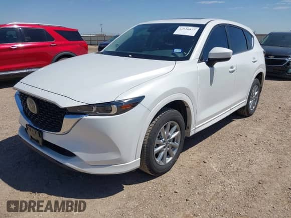 2025 Mazda CX-5 S Preferred z VIN JM3KFBCL9S0604570, wystawiony jako IAAI lot #42916877 z przebiegiem 10 455 mil mil oraz . Historia ofert i sprzedaży dostępna na DreamBid. Obrazek 2.