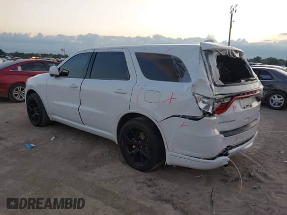 2017 Dodge Durango GT with VIN 1C4RDHDG4HC930480, listed as a IAAI auction lot 42973607 with 191,878 mi miles and . Bid and sale history available at DreamBid. Image 3.