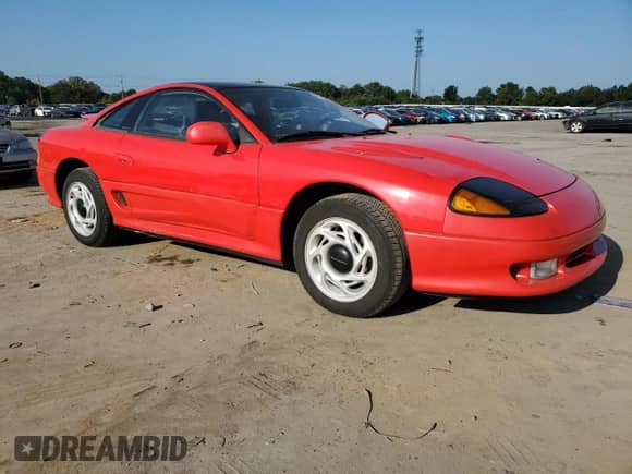 1992 Dodge Stealth with VIN JB3XD64B1NY011343, listed as a Copart auction lot 72159884 with 74,985 mi miles and Salvage title. Bid and sale history available at DreamBid. Image 4.