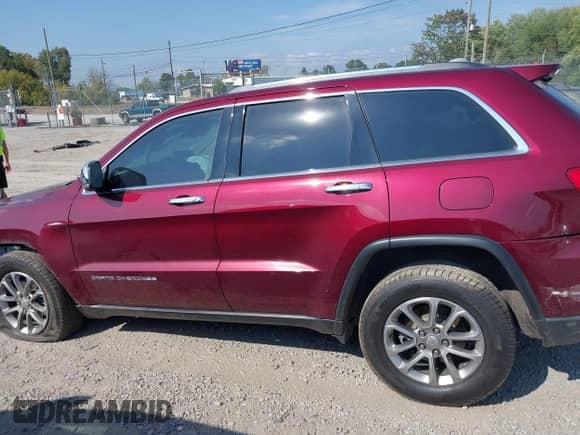 2016 Jeep Grand Cherokee Limited с VIN 1C4RJFBG8GC360109, выставлен на аукционе IAAI как лот 43259712 с пробегом 119 537 миль миль и . История ставок и продаж доступна на DreamBid. Изображение 14.