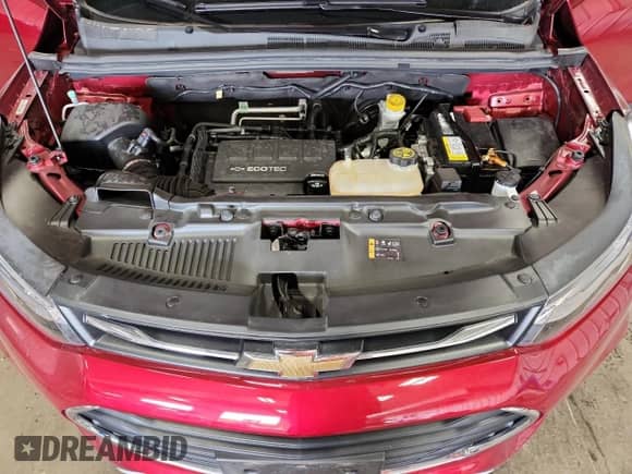 2018 Chevrolet Trax LT z VIN 3GNCJLSB9JL366027, wystawiony jako Copart lot #70519205 z przebiegiem 79 852 mil mil oraz Nie do naprawy • Non repairable. Historia ofert i sprzedaży dostępna na DreamBid. Obrazek 12.