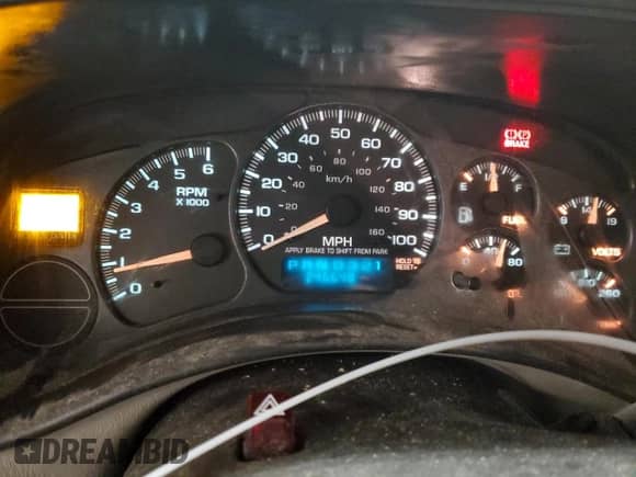 2002 Chevrolet Suburban LS with VIN 1GNFK16Z12J151899, listed as a Copart auction lot 44806045 with 246,640 mi miles and Salvage title. Bid and sale history available at DreamBid. Image 9.