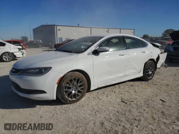2016 Chrysler 200 LX with VIN 1C3CCCFB9GN171443, listed as a Copart auction lot 81646394 with Not provided miles and Salvage title. Bid and sale history available at DreamBid. Image 1.