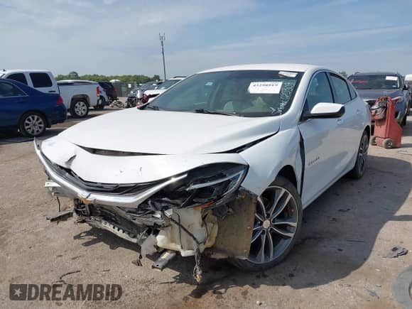 2021 Chevrolet Malibu LT z VIN 1G1ZD5ST5MF025309, wystawiony jako IAAI lot #43298919 z przebiegiem 83 346 mil mil oraz . Historia ofert i sprzedaży dostępna na DreamBid. Obrazek 2.