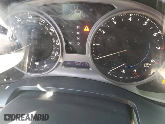 2009 Lexus IS 250 z VIN JTHBK262295105211, wystawiony jako Copart lot #81973405 z przebiegiem 199 714 mil mil oraz Szkoda całkowita • Salvage title. Historia ofert i sprzedaży dostępna na DreamBid. Obrazek 9.