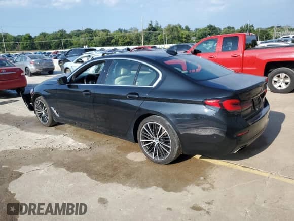 2021 BMW 5 Series 540i with VIN WBA53BJ07MWW89087, listed as a Copart auction lot 67008755 with 99,364 mi miles and Salvage title. Bid and sale history available at DreamBid. Image 2.