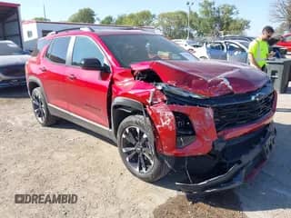 2025 Chevrolet Equinox AWD RS с VIN 3GNAXTEG2SL305679, выставлен на аукционе IAAI как лот 43322743 с пробегом 8 541 миль миль и . История ставок и продаж доступна на DreamBid. Изображение 1.