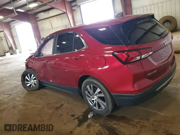 2022 Chevrolet Equinox LT with VIN 2GNAXUEV9N6108912, listed as a Copart auction lot 81807045 with Not provided miles and Non repairable. Bid and sale history available at DreamBid. Image 2.
