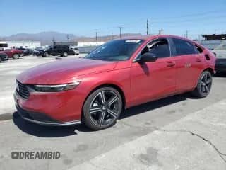 2025 Honda Accord Sport with VIN 1HGCY2F55SA047687, listed as a Copart auction lot 69485245 with 6,784 mi miles and Salvage title. Bid and sale history available at DreamBid. Image 1.