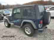 2001 Jeep Wrangler Sport z VIN 1J4FA49S51P371578, wystawiony jako Copart lot #90417405 z przebiegiem 158 149 mil mil oraz Czysty tytuł • Clean title. Historia ofert i sprzedaży dostępna na DreamBid. Obrazek 2.