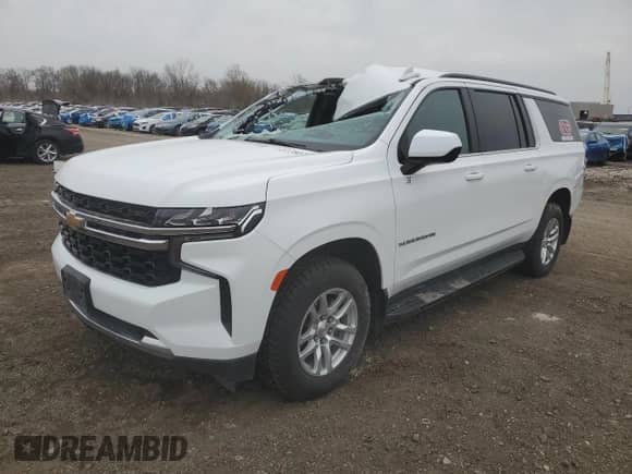 2021 Chevrolet Suburban Commercial z VIN 1GNSKAED8MR304013, wystawiony jako Copart lot #51750705 z przebiegiem 43 752 mil mil oraz Szkoda całkowita • Salvage title. Historia ofert i sprzedaży dostępna na DreamBid. Obrazek 1.