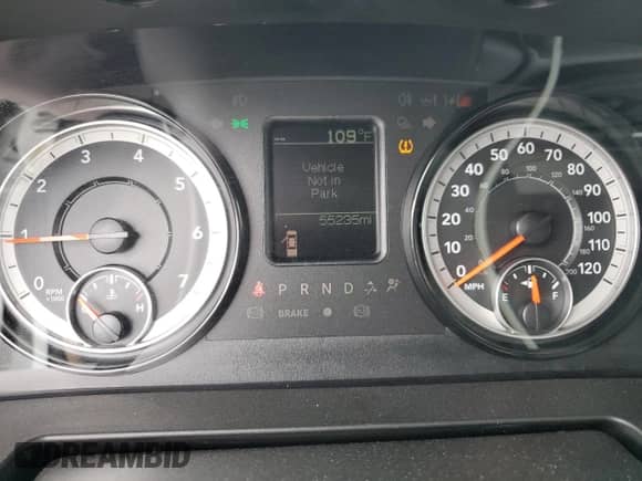 2022 Ram 1500 Tradesman with VIN 1C6RR7FG1NS139423, listed as a Copart auction lot 70921125 with 55,235 mi miles and Salvage title. Bid and sale history available at DreamBid. Image 9.