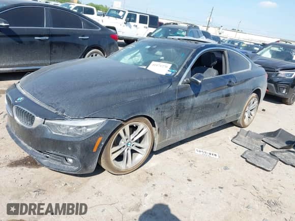 2019 BMW 4 Series 430i with VIN WBA4W3C51KAG91397, listed as a IAAI auction lot 41871270 with 108,701 mi miles and . Bid and sale history available at DreamBid. Image 17.