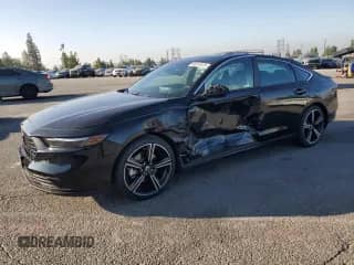 2025 Honda Accord Sport with VIN 1HGCY2F59SA042962, listed as a Copart auction lot 69319125 with 9,430 mi miles and Salvage title. Bid and sale history available at DreamBid. Image 1.
