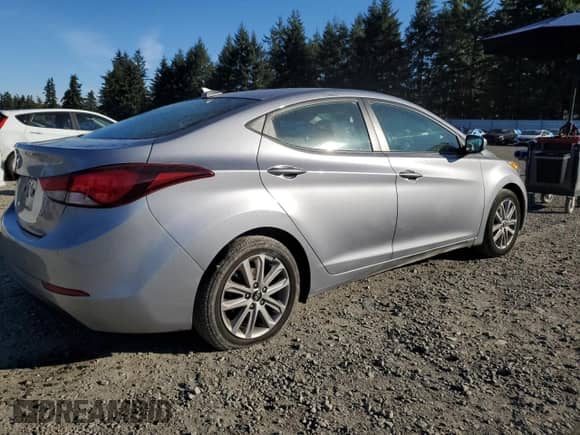 2016 Hyundai Elantra SE с VIN 5NPDH4AE5GH720497, выставлен на аукционе Copart как лот 86846055 с пробегом 71 836 миль миль и Списание • Salvage title. История ставок и продаж доступна на DreamBid. Изображение 3.