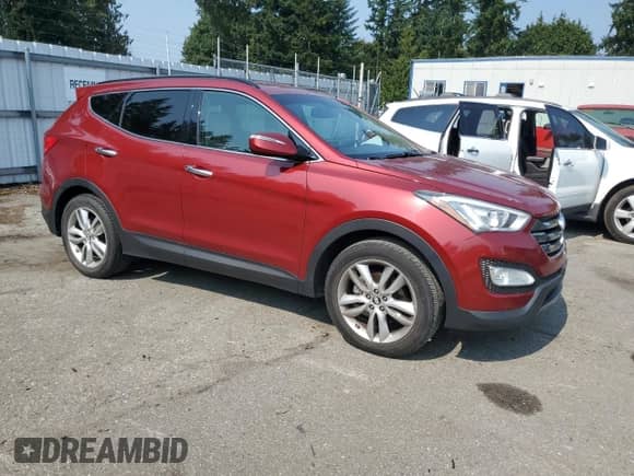 2014 Hyundai Santa Fe z VIN 5XYZUDLA4EG224106, wystawiony jako Copart lot #71776945 z przebiegiem 95 362 mil mil oraz Czysty tytuł • Clean title. Historia ofert i sprzedaży dostępna na DreamBid. Obrazek 4.